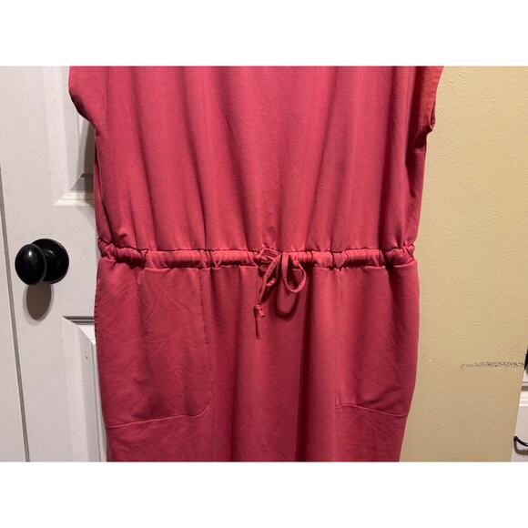 32 Degrees Cool Ladies' Soft Lux Activewear Dress Coral Garnet Rose Size XXL - Picture 5 of 11